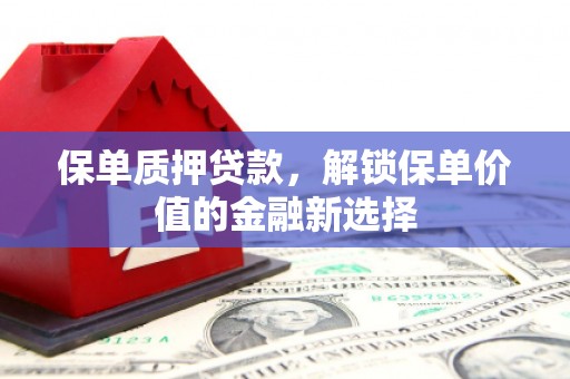 五营保单质押贷款，解锁保单价值的金融新选择