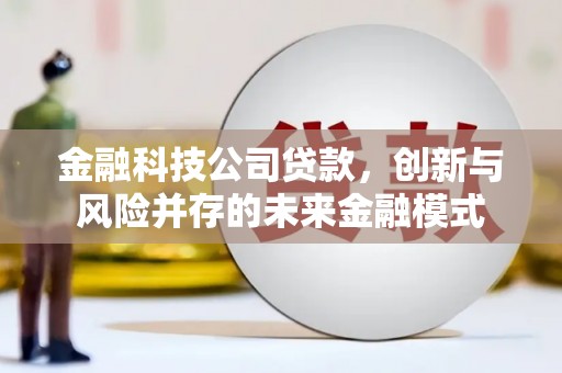 清原金融科技公司贷款，创新与风险并存的未来金融模式