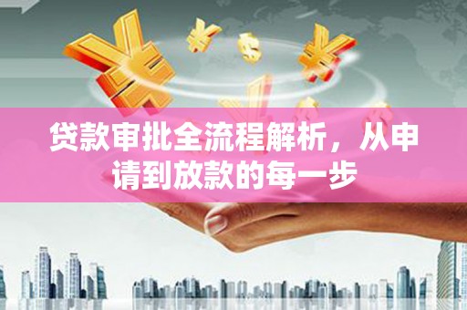 茶陵贷款审批全流程解析，从申请到放款的每一步