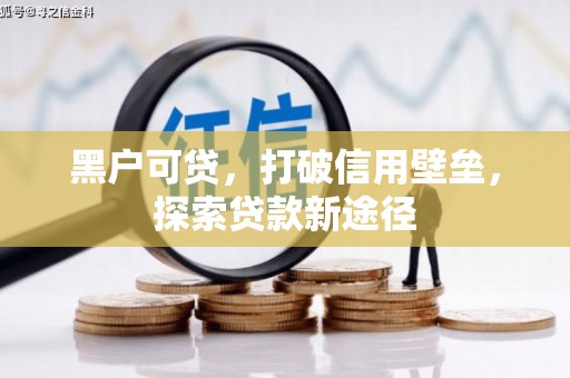望江黑户可贷，打破信用壁垒，探索贷款新途径