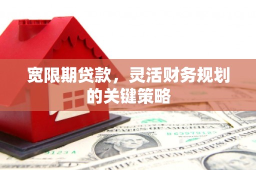 武冈宽限期贷款，灵活财务规划的关键策略