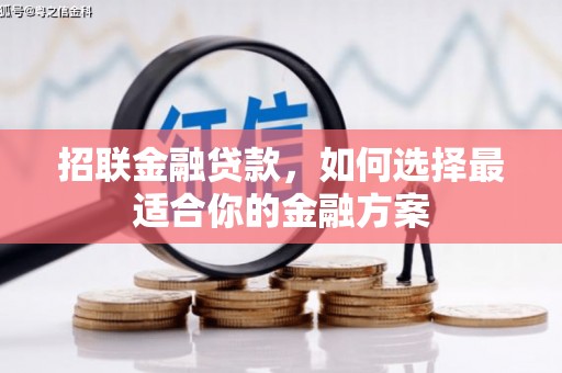 曲周招联金融贷款，如何选择最适合你的金融方案