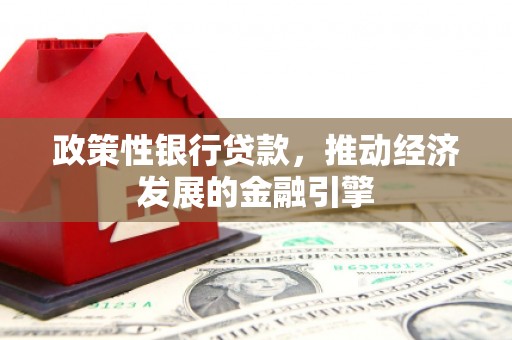 西城政策性银行贷款，推动经济发展的金融引擎