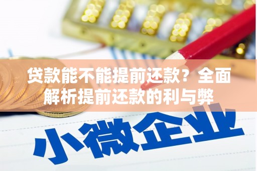 万峦贷款能不能提前还款？全面解析提前还款的利与弊