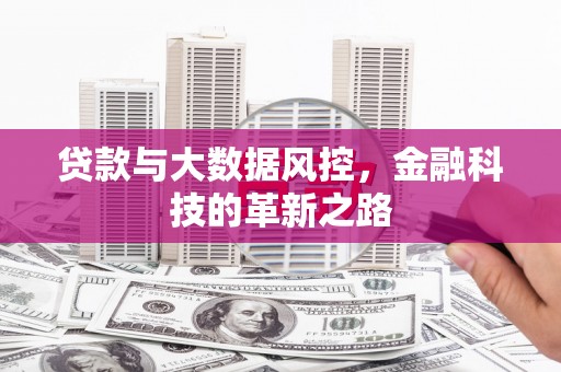 宝兴贷款与大数据风控，金融科技的革新之路