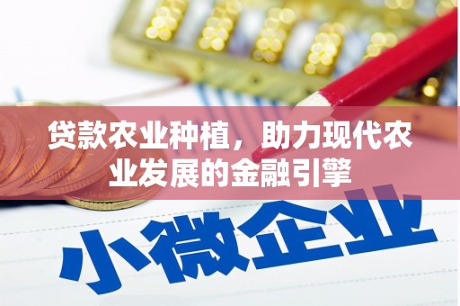 江东贷款农业种植，助力现代农业发展的金融引擎