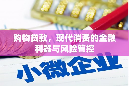 定边购物贷款，现代消费的金融利器与风险管控