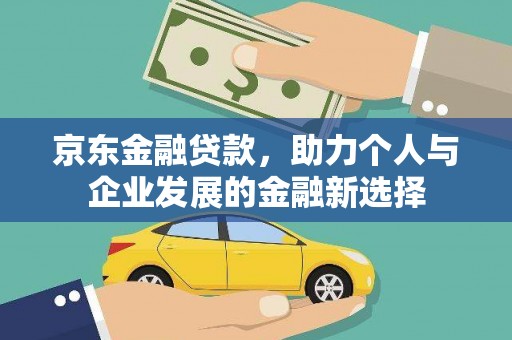 天心京东金融贷款，助力个人与企业发展的金融新选择