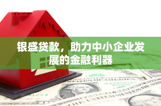余杭银盛贷款，助力中小企业发展的金融利器