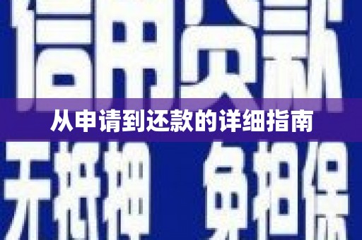 东乡从申请到还款的详细指南