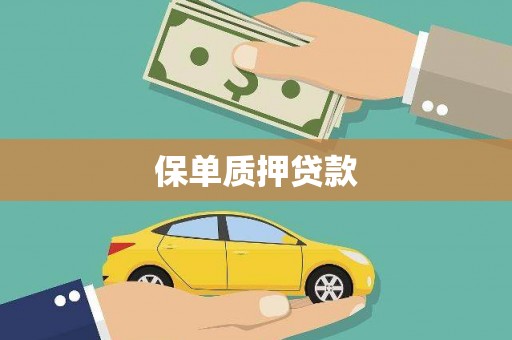 铜锣保单质押贷款