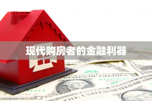 荔湾现代购房者的金融利器