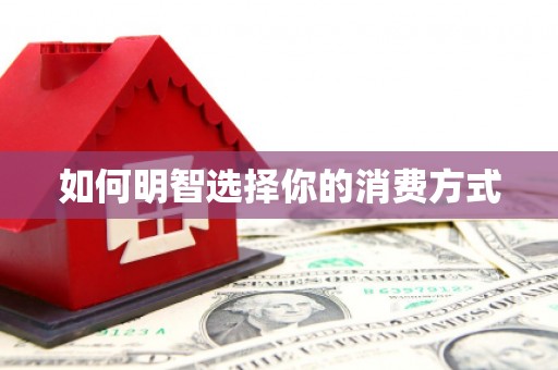 乌兰如何明智选择你的消费方式